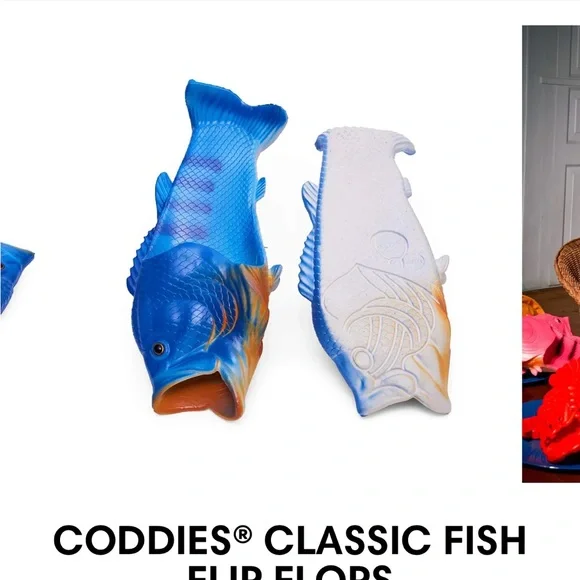 Novelty Fish Flops - Picture 4 of 6
